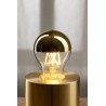 Ampoule LED A60 déco WATT - Filaments droits - Dorée - E27