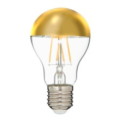 Ampoule LED A60 déco WATT - Filaments droits - Dorée - E27