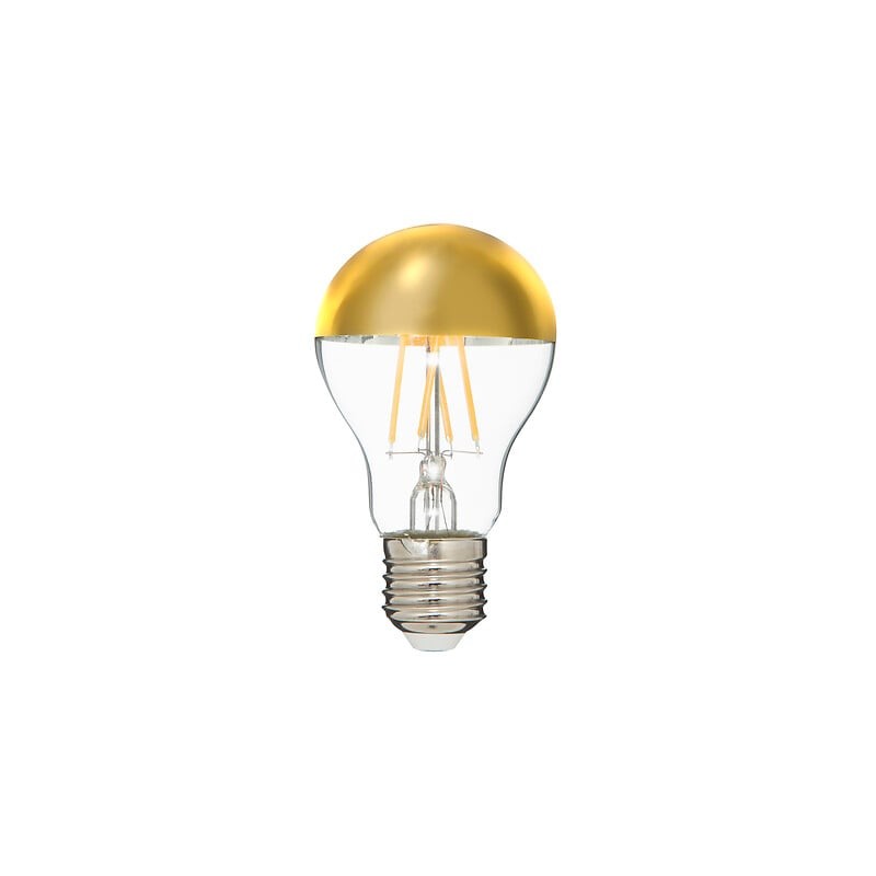 Ampoule LED A60 déco WATT - Filaments droits - Dorée - E27