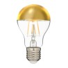 Ampoule LED A60 déco WATT - Filaments droits - Dorée - E27
