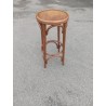 Tabouret de bar CHATELET - Bois couleur noisette