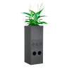 jardinière aspirant les moustiques GARDEN anthracite