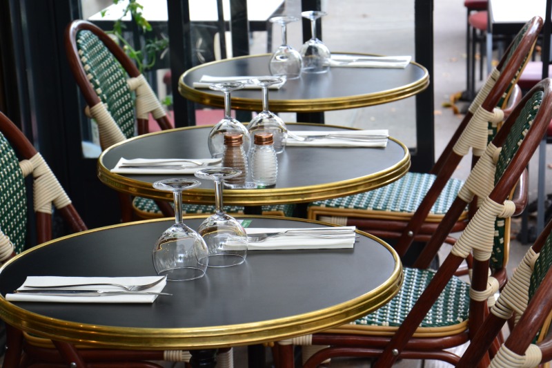 Chaises et tables de bistrot - Mobilier Terrasse ou Intérieur